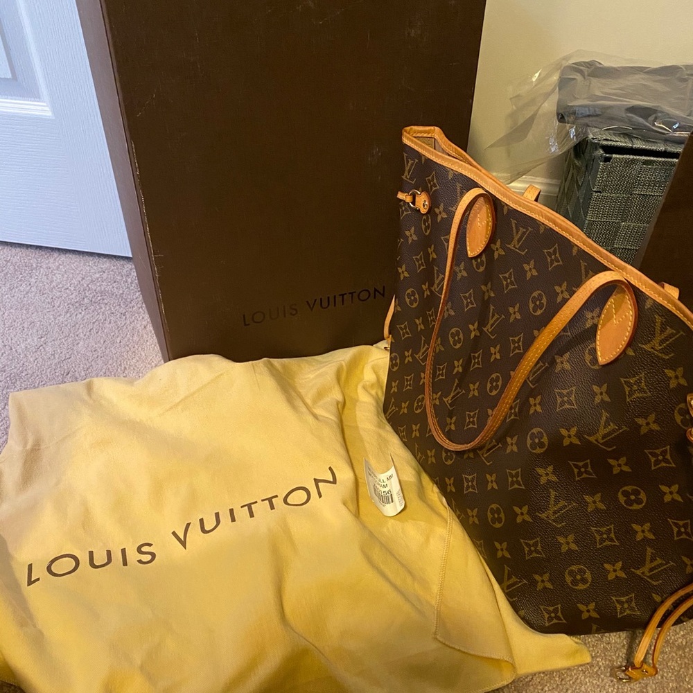 LOUIS VUITTON NEVERFULL MM MONOGRAM VGUC
